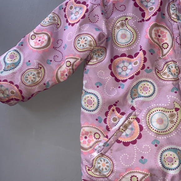 Hanna Andersson Girls Jacket Sz 90 Paisley - Picture 6 of 8